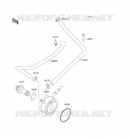 RADIATEUR D'HUILE pour Kawasaki NINJA ZX-6R