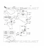RESERVOIR CARBURANT pour Kawasaki NINJA ZX-6R