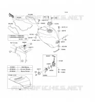 RESERVOIR CARBURANT pour Kawasaki NINJA ZX-6R