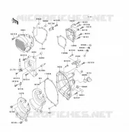 COUVERCLES MOTEUR pour Kawasaki NINJA ZX-6R
