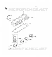 CYLINDRE/PISTON pour Kawasaki NINJA ZX-6R