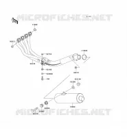 &Eacute;CHAPPEMENT pour Kawasaki NINJA ZX-6R
