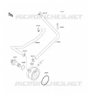 RADIATEUR D'HUILE pour Kawasaki NINJA ZX-6R
