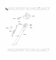 BEQUILLES pour Kawasaki NINJA ZX-6R