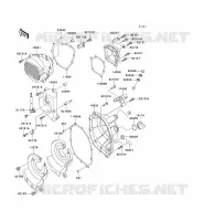 COUVERCLES MOTEUR pour Kawasaki NINJA ZX-6R
