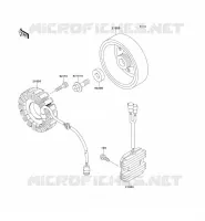 G&Eacute;N&Eacute;RATEUR pour Kawasaki NINJA ZX-6R