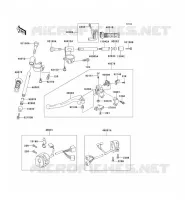 GUIDON pour Kawasaki NINJA ZX-6R