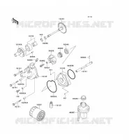 POMPE A HUILE pour Kawasaki NINJA ZX-6R