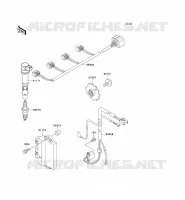 SYSTEME D&acute;ALLUMAGE pour Kawasaki NINJA ZX-6R