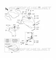 RESERVOIR CARBURANT pour Kawasaki NINJA ZX-6R