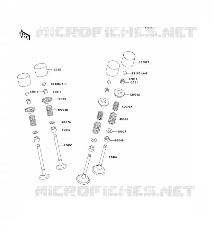 SOUPAPE Kawasaki MOTOS 600 2001 NINJA ZX-6R  ZX600-J2P