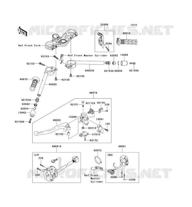 GUIDON Kawasaki MOTOS 600 2007 NINJA ZX-6R  ZX600P7F