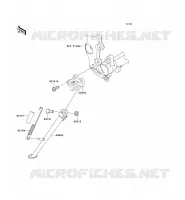 BEQUILLES pour Kawasaki NINJA ZX-6R