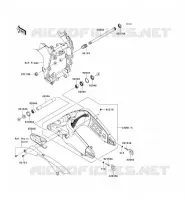 BRAS OSCILLANT pour Kawasaki NINJA ZX-6R