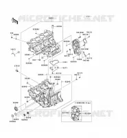 CARTER MOTEUR(S) pour Kawasaki NINJA ZX-6R