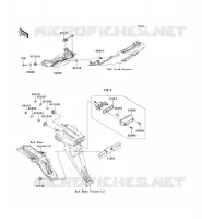 FEUX ARRI&Egrave;RE(S) pour Kawasaki NINJA ZX-6R