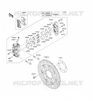 FREIN AVANT pour Kawasaki NINJA ZX-6R