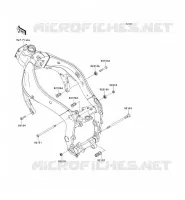 SUPPORT MOTEUR pour Kawasaki NINJA ZX-6R