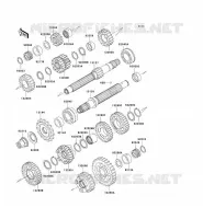 TRANSMISSION pour Kawasaki NINJA ZX-6R