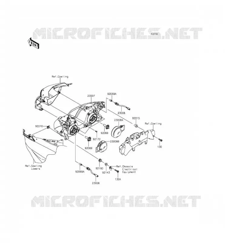 OPTIQUE(S) Kawasaki MOTOS 636 2013 NINJA ZX-6R ABS  ZX636FDF