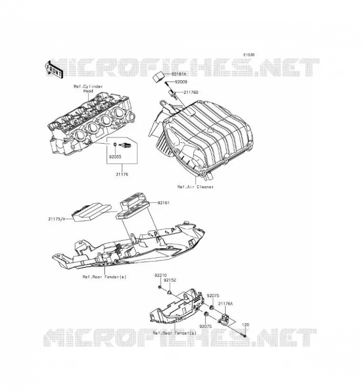 INJECTION CARBURANT Kawasaki MOTOS 636 2013 NINJA ZX-6R ABS  ZX636FDF