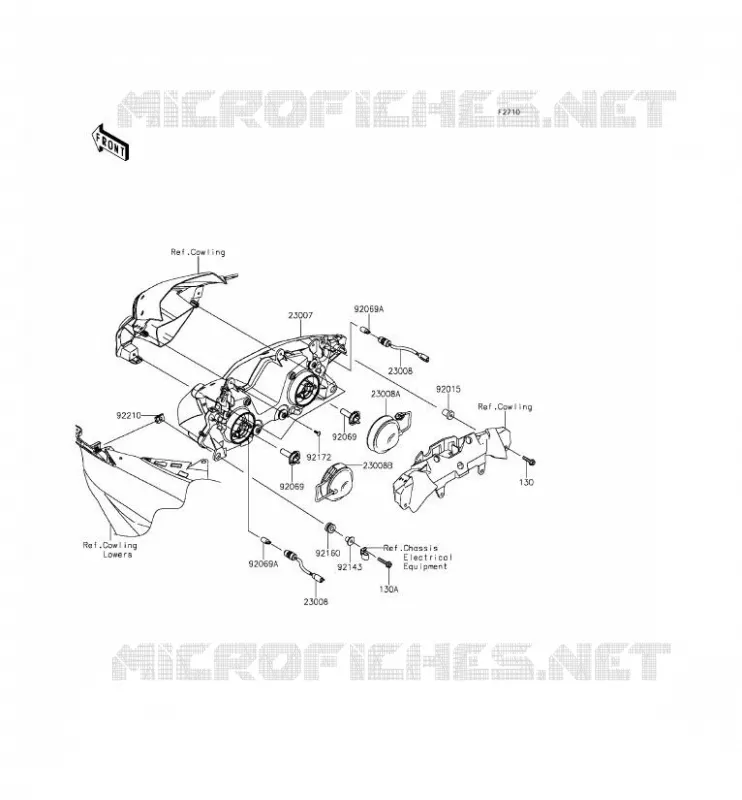 OPTIQUE(S) Kawasaki MOTOS 636 2014 NINJA ZX-6R ABS  ZX636FEF