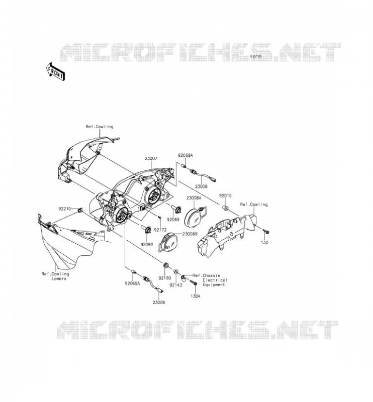 OPTIQUE(S) Kawasaki MOTOS 636 2014 NINJA ZX-6R ABS  ZX636FEF