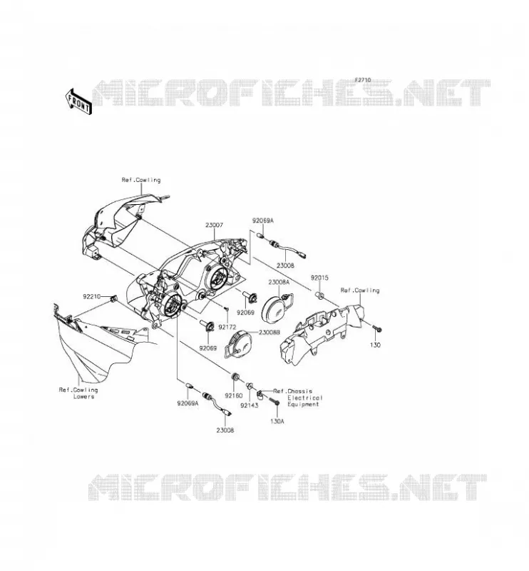 OPTIQUE(S) Kawasaki MOTOS 636 2014 NINJA ZX-6R ABS  ZX636FEF