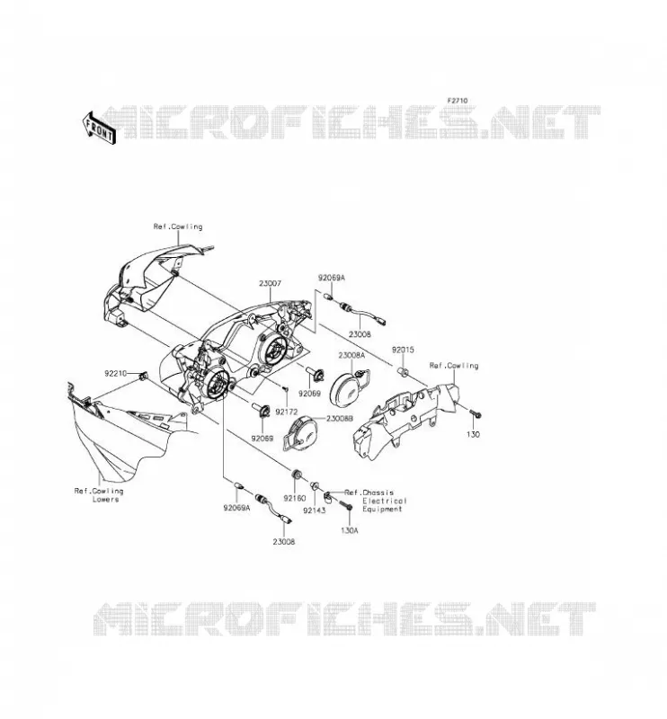 OPTIQUE(S) Kawasaki MOTOS 636 2014 NINJA ZX-6R ABS  ZX636FEF