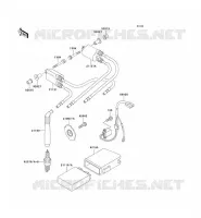 BOBINE D'ALLUMAGE pour Kawasaki ZXR750