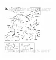 CARENAGE pour Kawasaki ZXR750