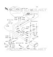 CARTOUCHE pour Kawasaki ZXR750