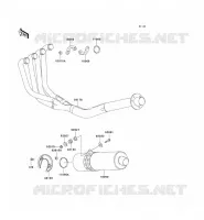 &Eacute;CHAPPEMENT pour Kawasaki ZXR750