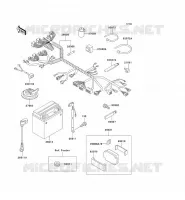 &Eacute;QUIPEMENT ELECTRIQUE pour Kawasaki ZXR750
