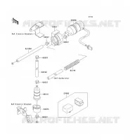 POMPE A ESSENCE pour Kawasaki ZXR750
