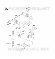 BOBINE D'ALLUMAGE pour Kawasaki ZXR750