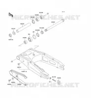 BRAS OSCILLANT pour Kawasaki ZXR750