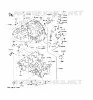 CARTER MOTEUR(S) pour Kawasaki ZXR750