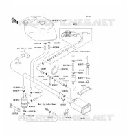 CARTOUCHE pour Kawasaki ZXR750