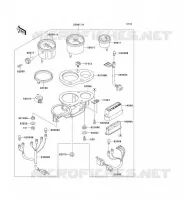 COMPTEURS pour Kawasaki ZXR750