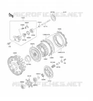 EMBRAYAGE pour Kawasaki ZXR750