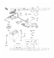 &Eacute;QUIPEMENT ELECTRIQUE pour Kawasaki ZXR750