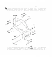 PIECE DE CADRE pour Kawasaki ZXR750