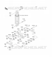 SUSPENSION pour Kawasaki ZXR750