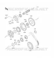 ARBRE GENERATEUR pour Kawasaki ZXR750
