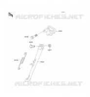 BEQUILLES pour Kawasaki ZXR750