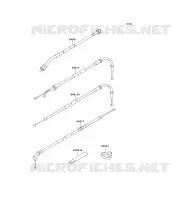 CABLES pour Kawasaki ZXR750