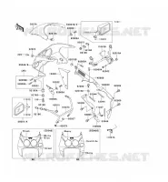 CARENAGE pour Kawasaki ZXR750