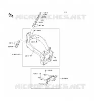 CH&Acirc;SSIS pour Kawasaki ZXR750