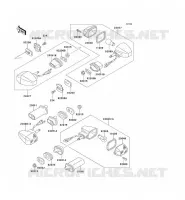 CLIGNOTANTS pour Kawasaki ZXR750